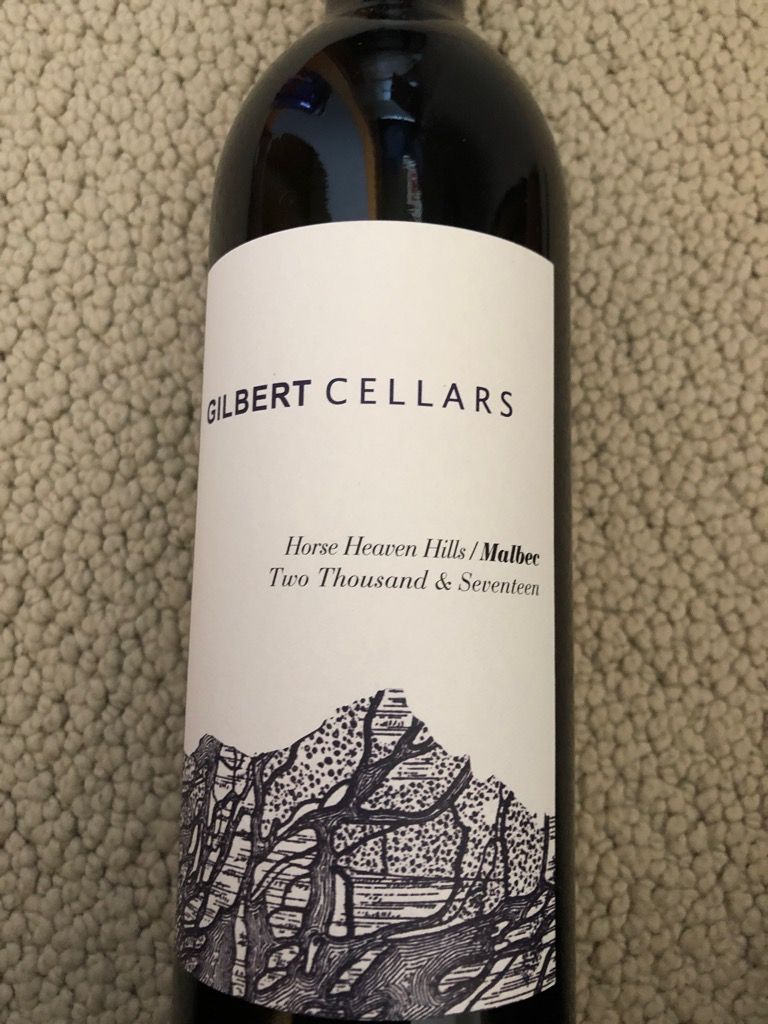 2017 Gilbert Cellars Malbec, USA, Washington, Columbia Valley, Horse Heaven Hills CellarTracker