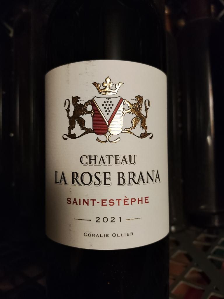 2021 Château La Rose Brana, France, Bordeaux, Médoc, St. Estèphe