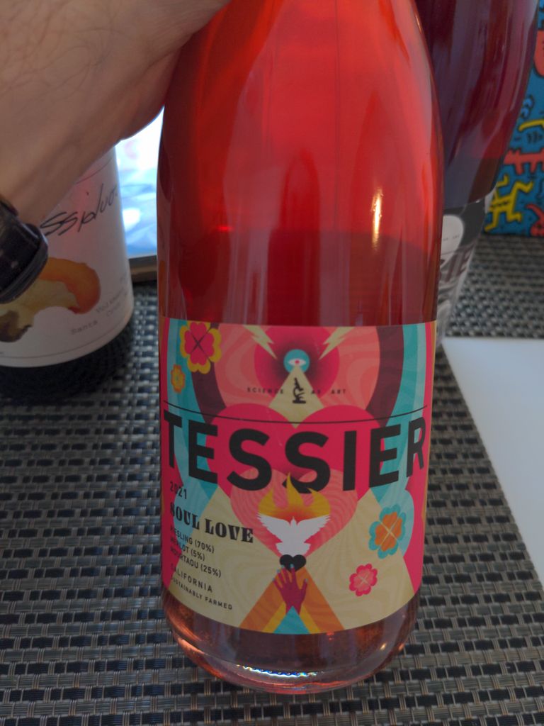 2021 Tessier Winery Riesling Soul Love, USA, California CellarTracker