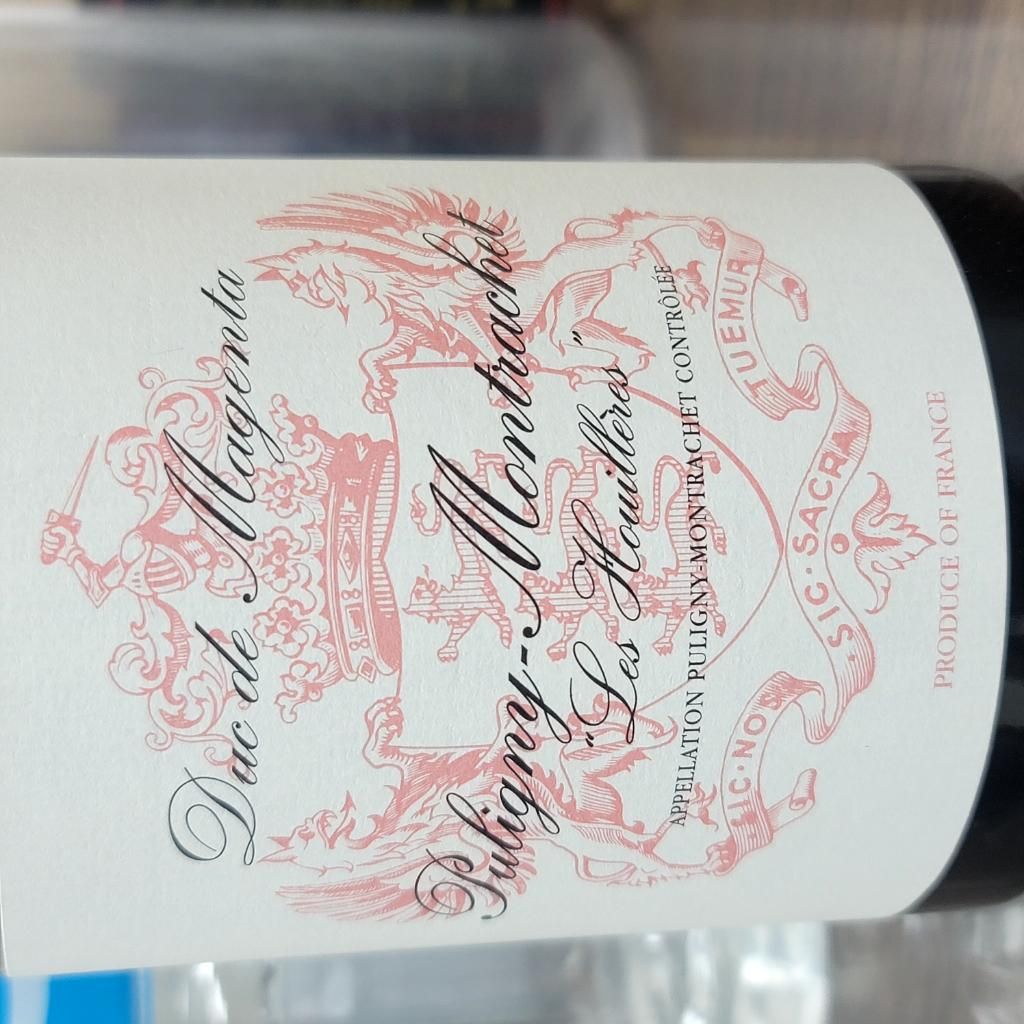 2019 Duchesse de Magenta Puligny-Montrachet Les Houillères