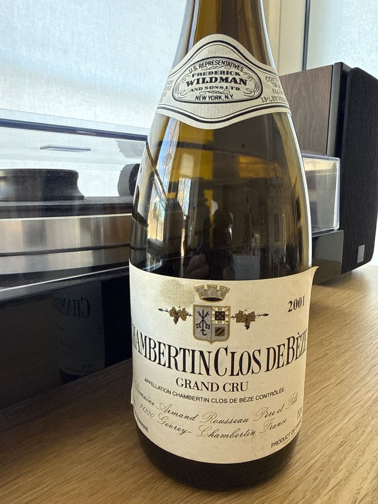 2001 Domaine Armand Rousseau Père et Fils Chambertin-Clos de Bèze
