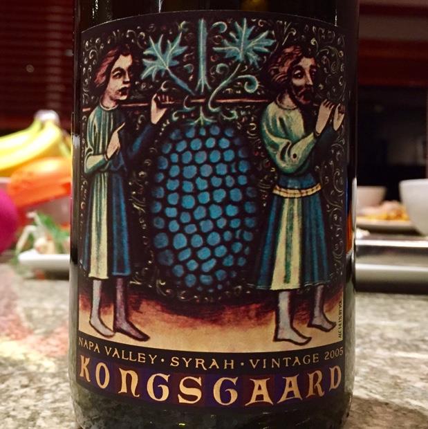 2005 KONGSGAARD Syrah(コングスガード シラー) - ワイン