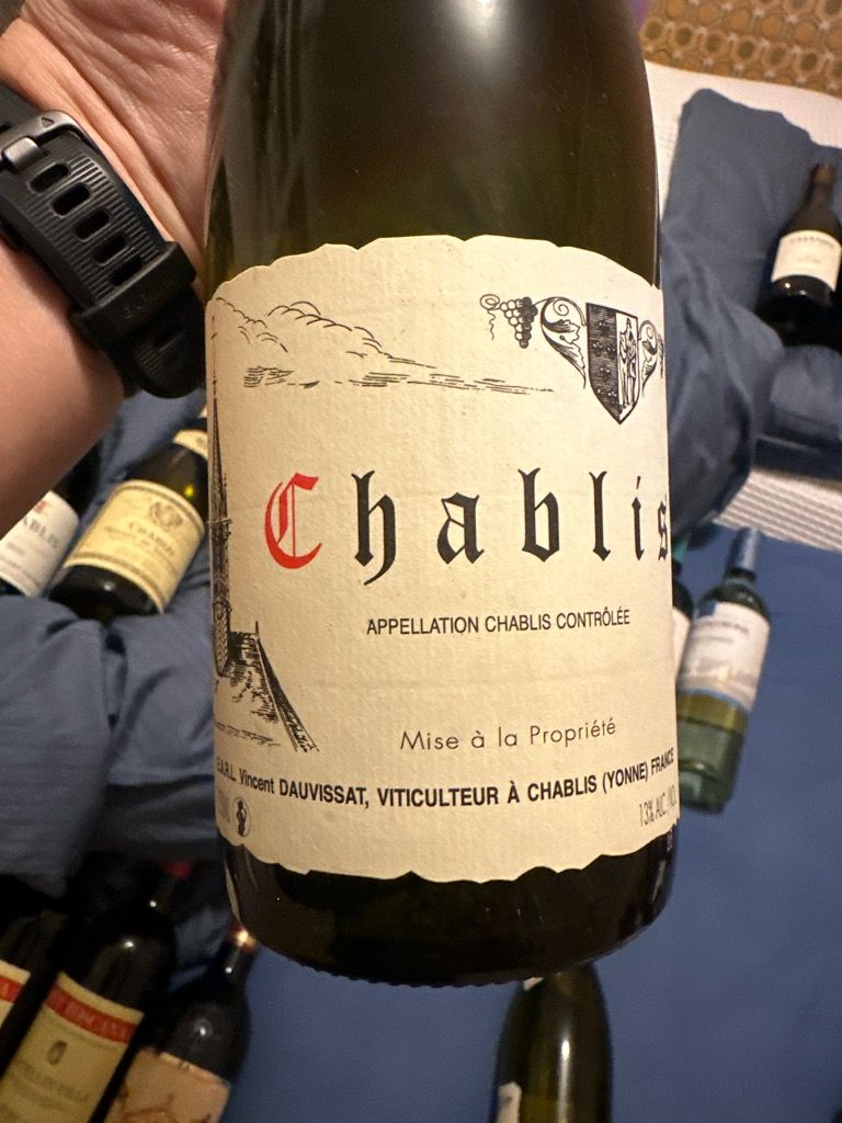 2016 Vincent Dauvissat (René & Vincent) Chablis - CellarTracker