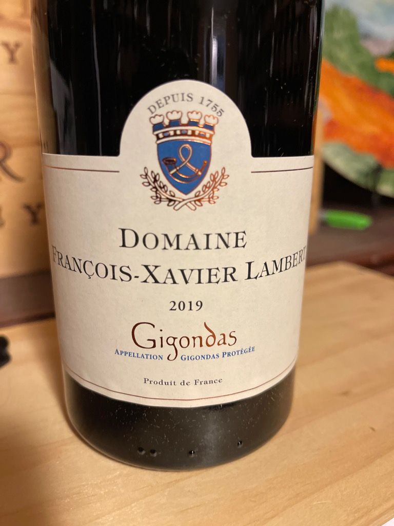 2018 Domaine St Francois Xavier Gigondas Prestige Des Dentelles France Rhône Southern Rhône 