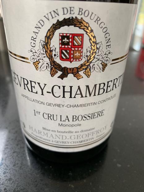 2016 Domaine Harmand-Geoffroy Gevrey-Chambertin 1er Cru La