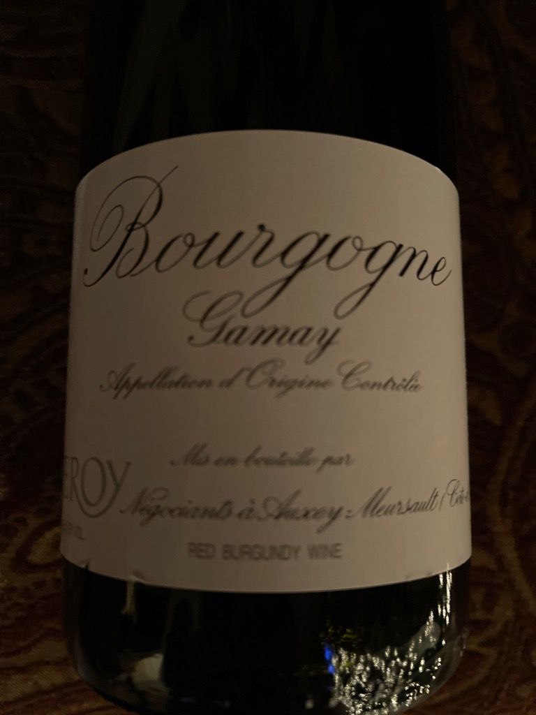 2019 Maison Leroy Gamay - CellarTracker