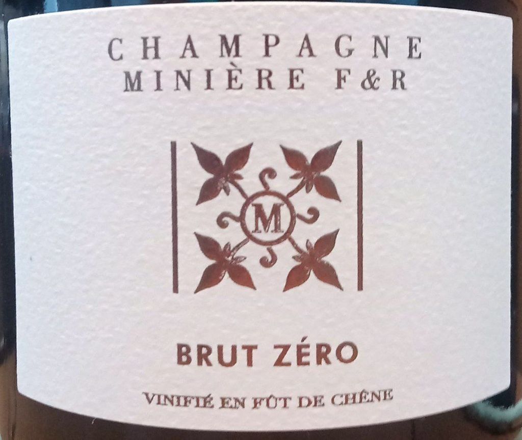 N.V. Minière F & R Champagne Brut Zéro - CellarTracker