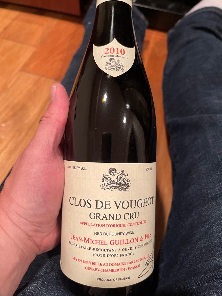 Clos Vougeot Musigny 2010 グランクリュ Clos Vougeot Musigny 2010 グランクリュ