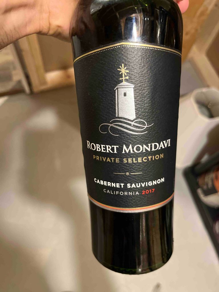 2017 Robert Mondavi Winery Cabernet Sauvignon Private Selection