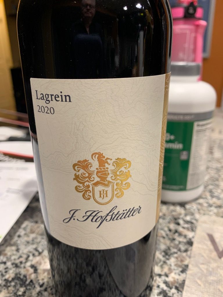 2020 J. Hofstätter Lagrein, Italy, Trentino-Alto Adige, Alto Adige ...