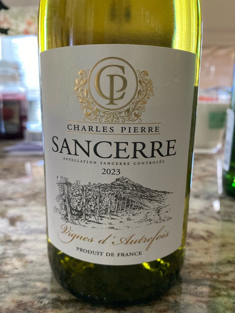 2024 Charles Pierre Sancerre Vignes d'Autrefois - CellarTracker