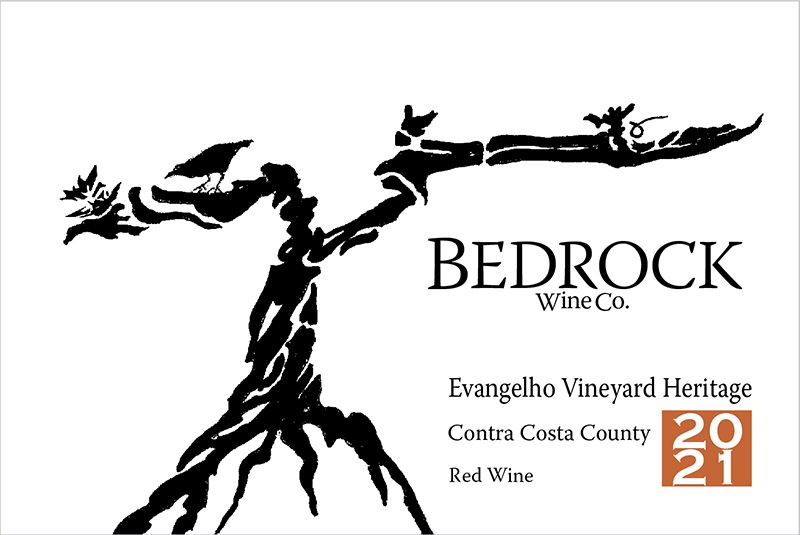2021 Bedrock Wine Co. Heritage Wine Evangelho Vineyard, USA, California
