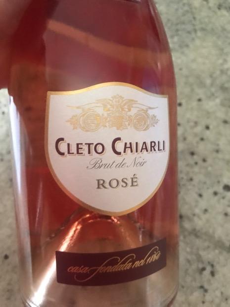 N.V. Chiarli Brut de Noir Rosé - CellarTracker