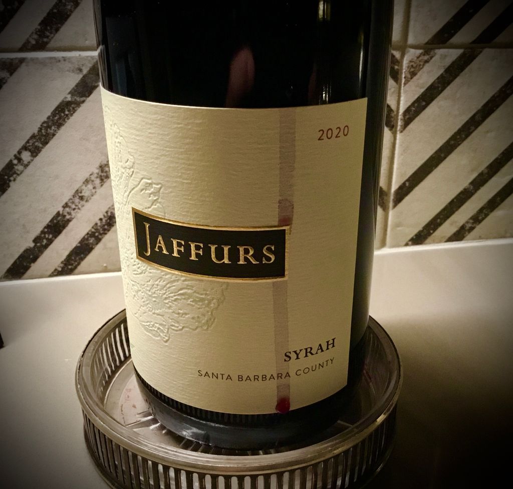 2020 Jaffurs Syrah, USA, California, Central Coast, Santa Barbara