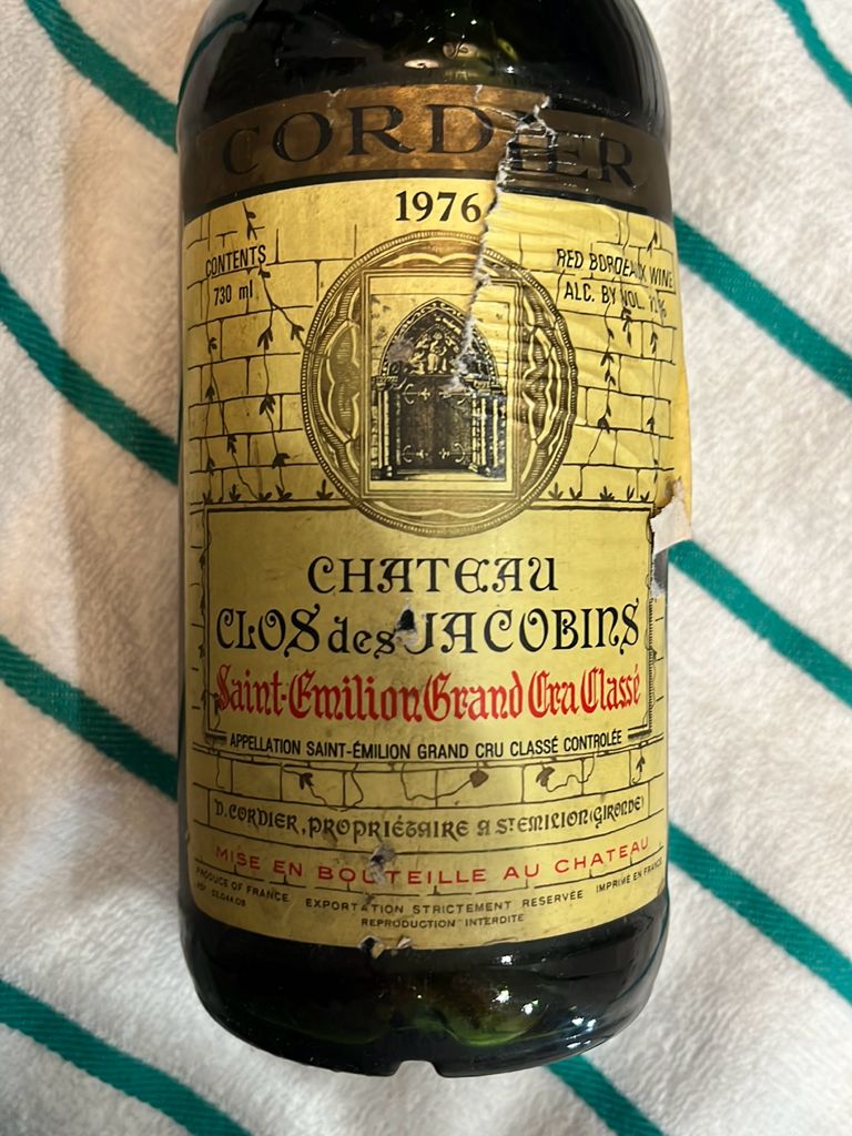 1988 Clos des Jacobins - CellarTracker