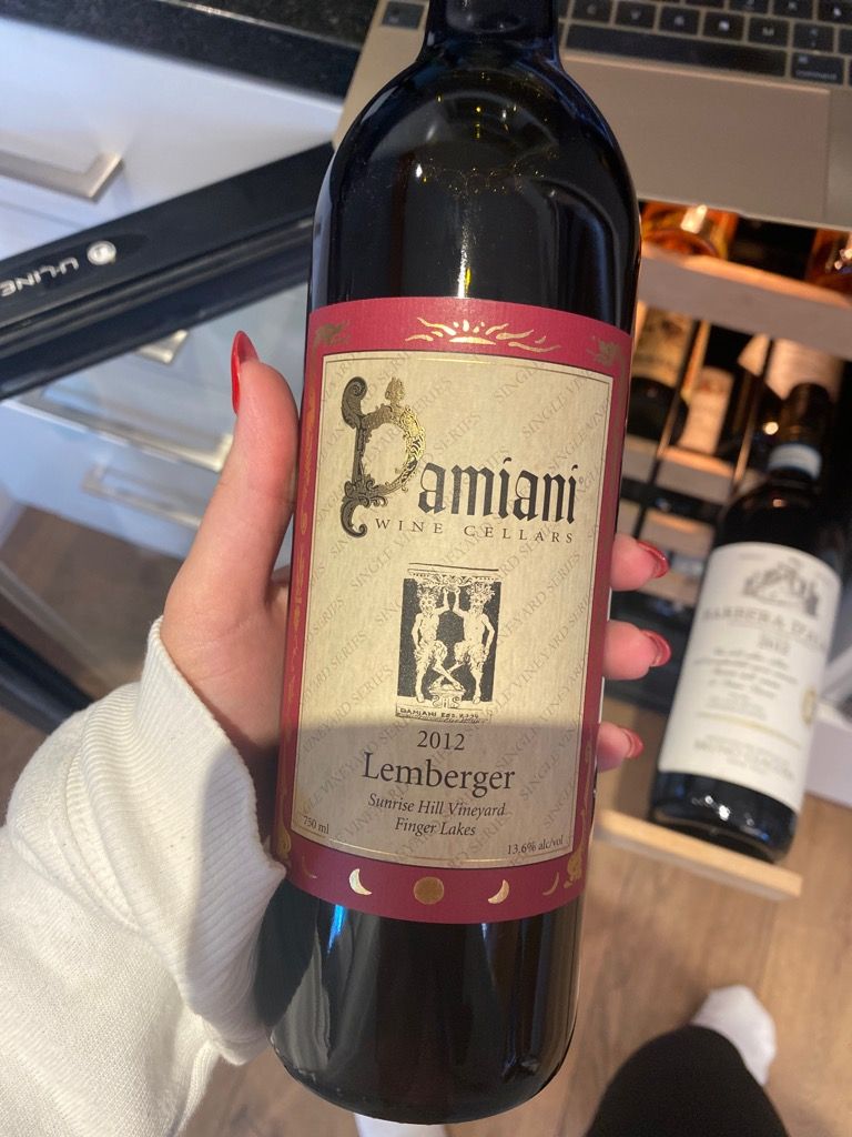 2012 Damiani Wine Cellars Lemberger, USA, New York, Finger Lakes, Seneca Lake CellarTracker