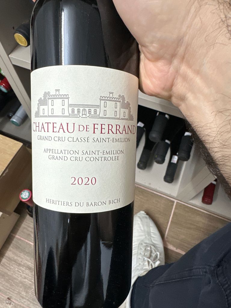 2020 Château de Ferrand - CellarTracker