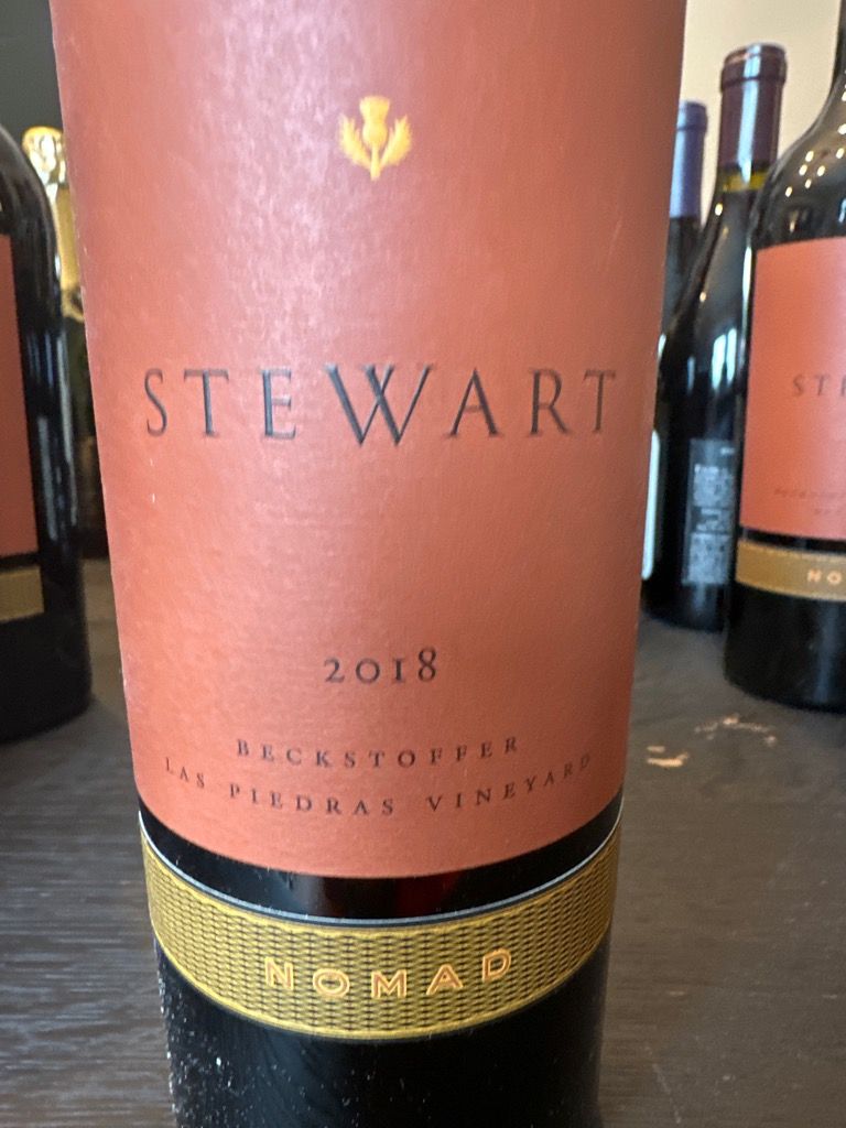 2018 Stewart Sauvignon Nomad Beckstoffer Las Piedras, USA