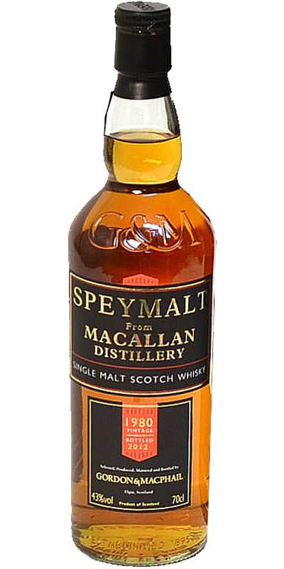 1980 The Macallan 32 Year Old Speymalt Gordon & MacPhail (b