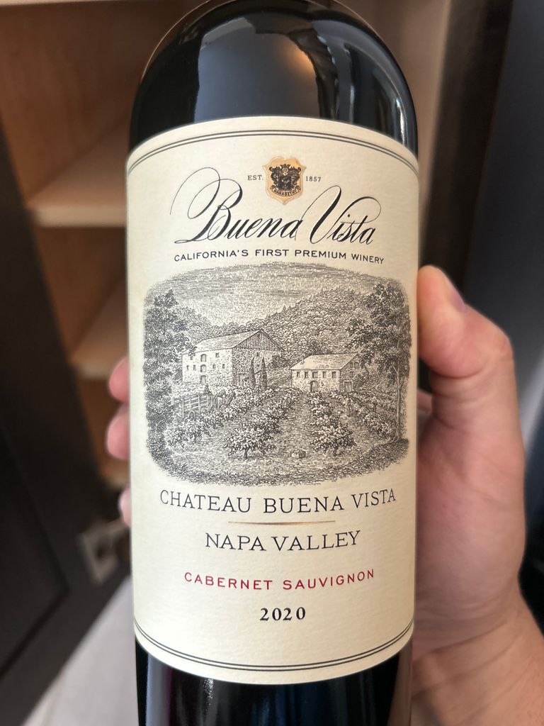2019 Buena Vista Cabernet Sauvignon Chateau Buena Vista Napa