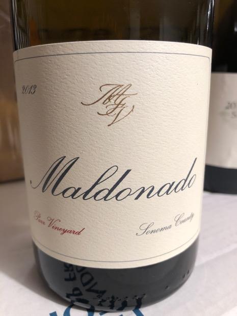 2014 Maldonado Chardonnay Parr Vineyard, USA, California, Sonoma County ...