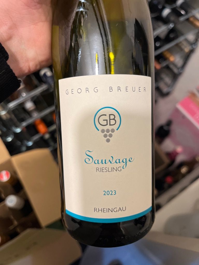 2023 Georg Breuer Riesling Sauvage, Germany, Rheingau - CellarTracker