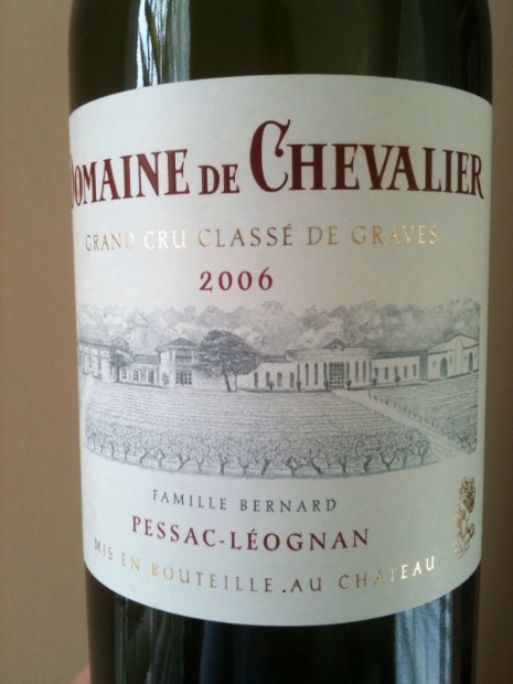 2006 Domaine de Chevalier, France, Bordeaux, Graves, Pessac-Léognan ...