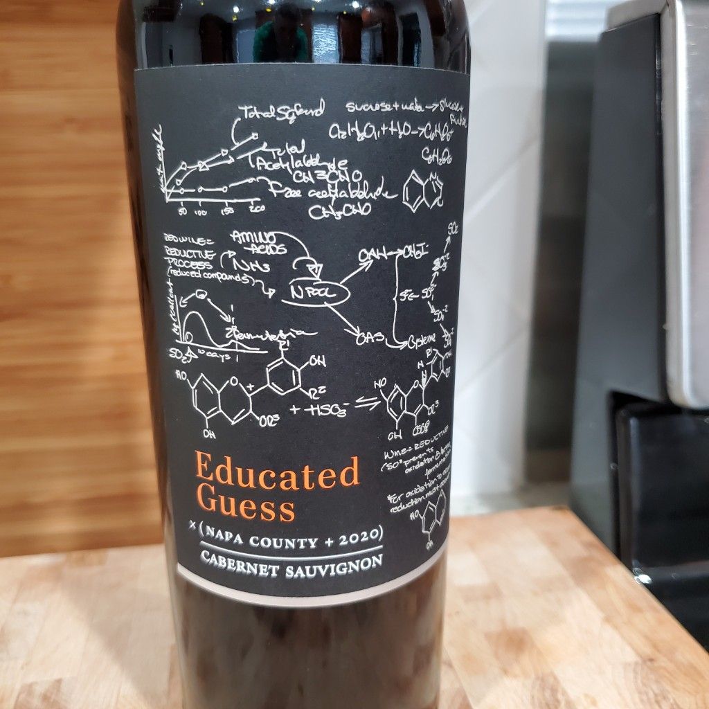 2020 Roots Run Deep Cabernet Sauvignon Educated Guess Napa County