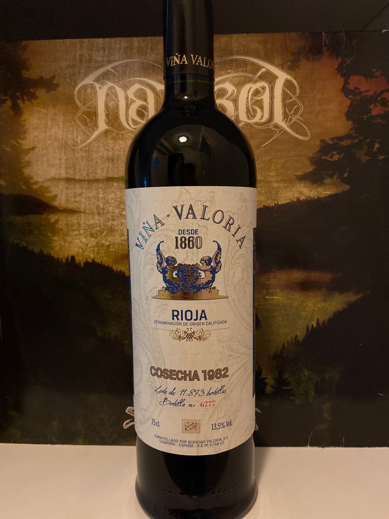 Valoria Rioja 1982 Viña Valoria Rioja, Spain, La Rioja, Rioja - CellarTracker