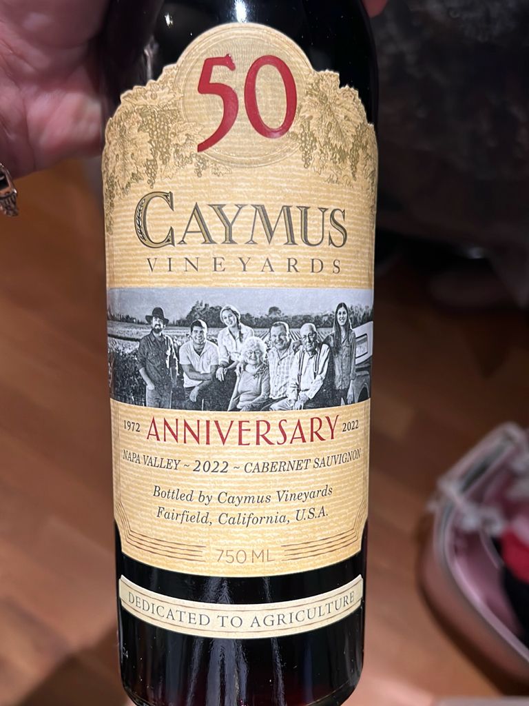 1972 Caymus Cabernet Sauvignon - CellarTracker