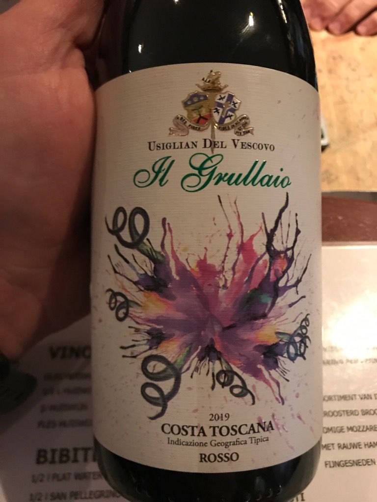 2019 Usiglian Del Vescovo Il Grullaio Toscana IGT, Italy, Tuscany ...