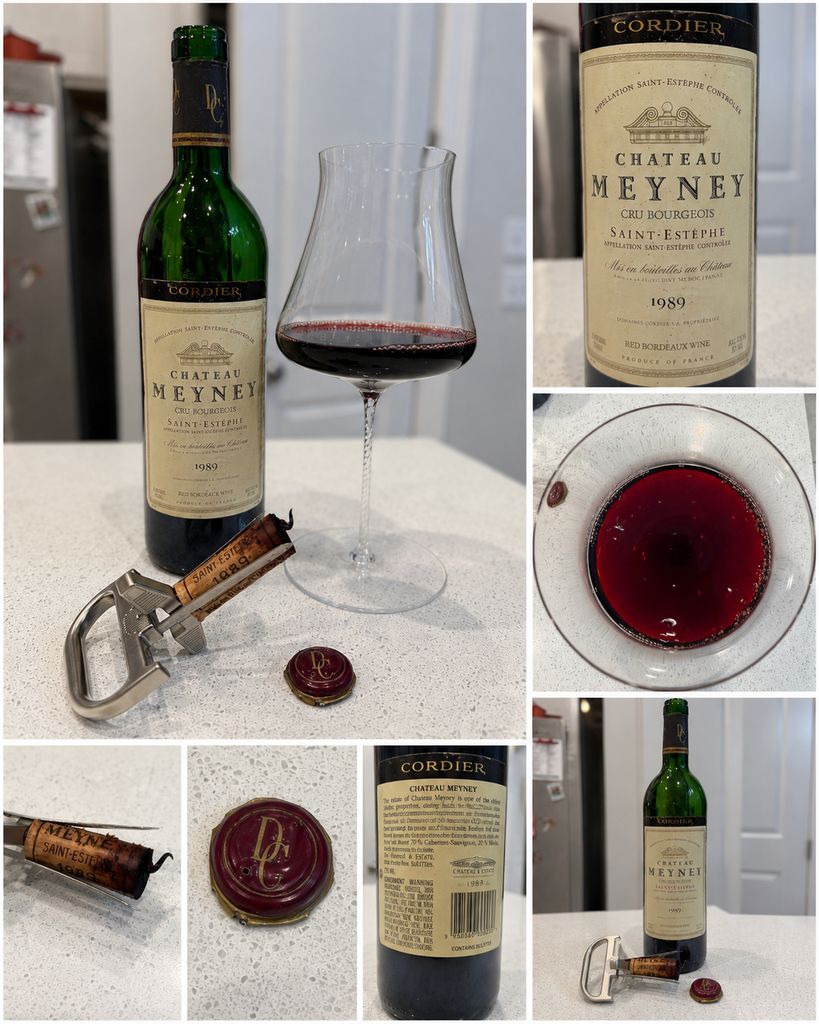 1989 Château Meyney - CellarTracker