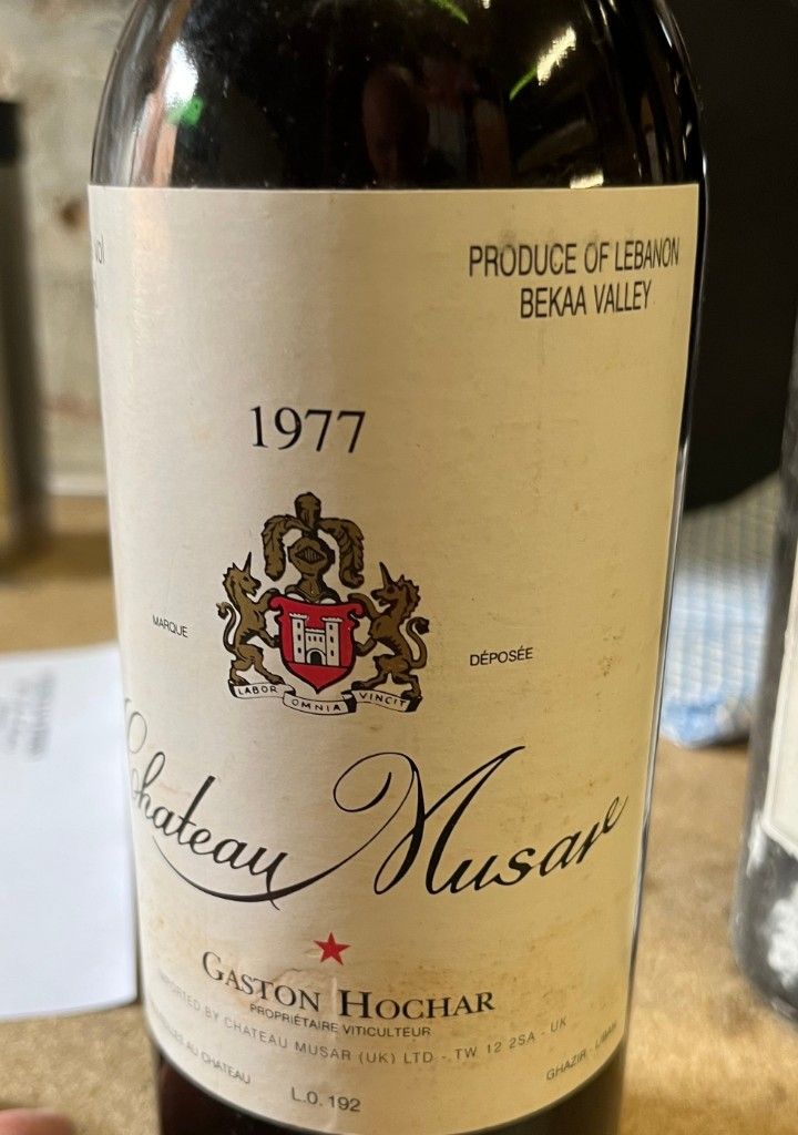 1977 Chateau Musar - CellarTracker