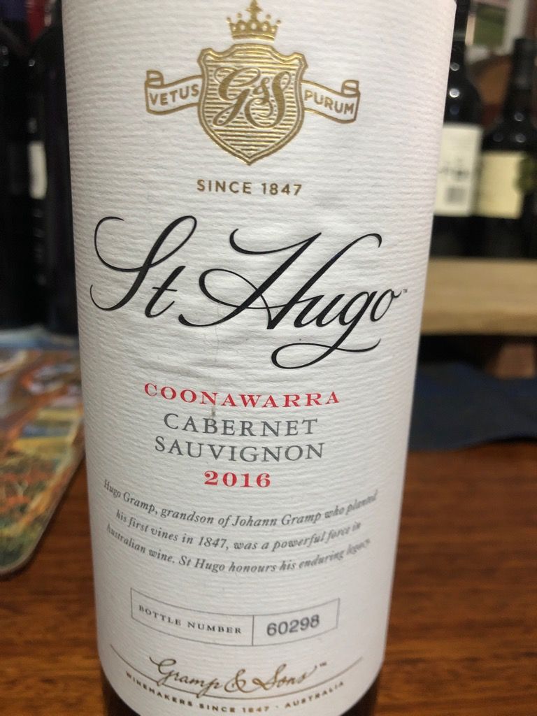 St hugo cabernet sauvignon shop 2016