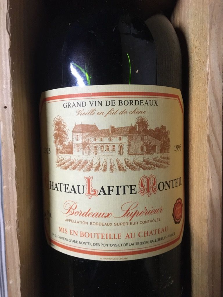 1995 Château Lafite Monteil - CellarTracker