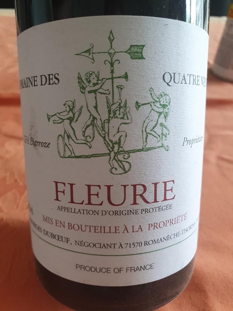 2018 Dubœuf Fleurie Clos des Quatre Vents, France, Burgundy
