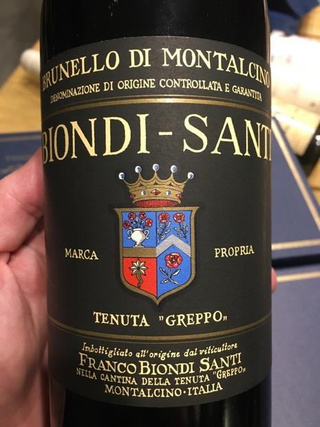 BIONDI-SANTI ブルネッロディモンタルチーノ　リゼルヴァ2007 BIONDI-SANTI ブルネッロディモンタルチーノリゼルヴァ2007