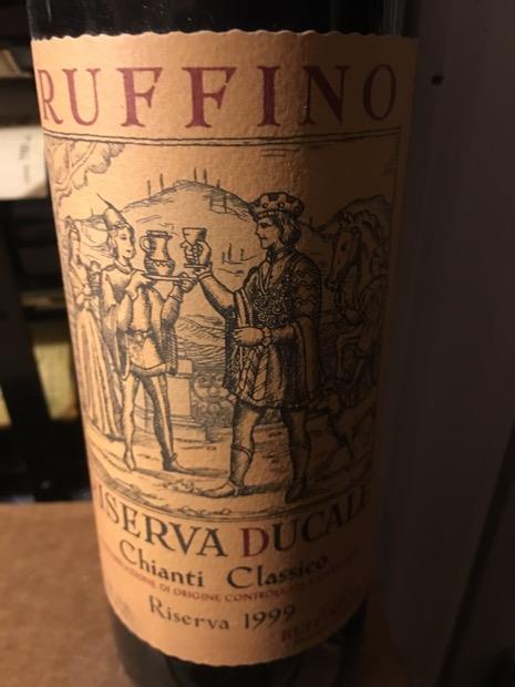 1995 Ruffino Chianti Classico Riserva Ducale - CellarTracker