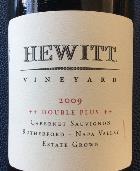 2009 Hewitt Vineyard Cabernet Sauvignon double plus - CellarTracker
