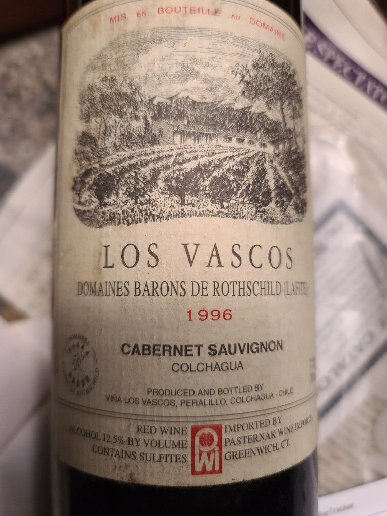 1996 Barons de Rothschild (Lafite) Cabernet Sauvignon Los Vascos