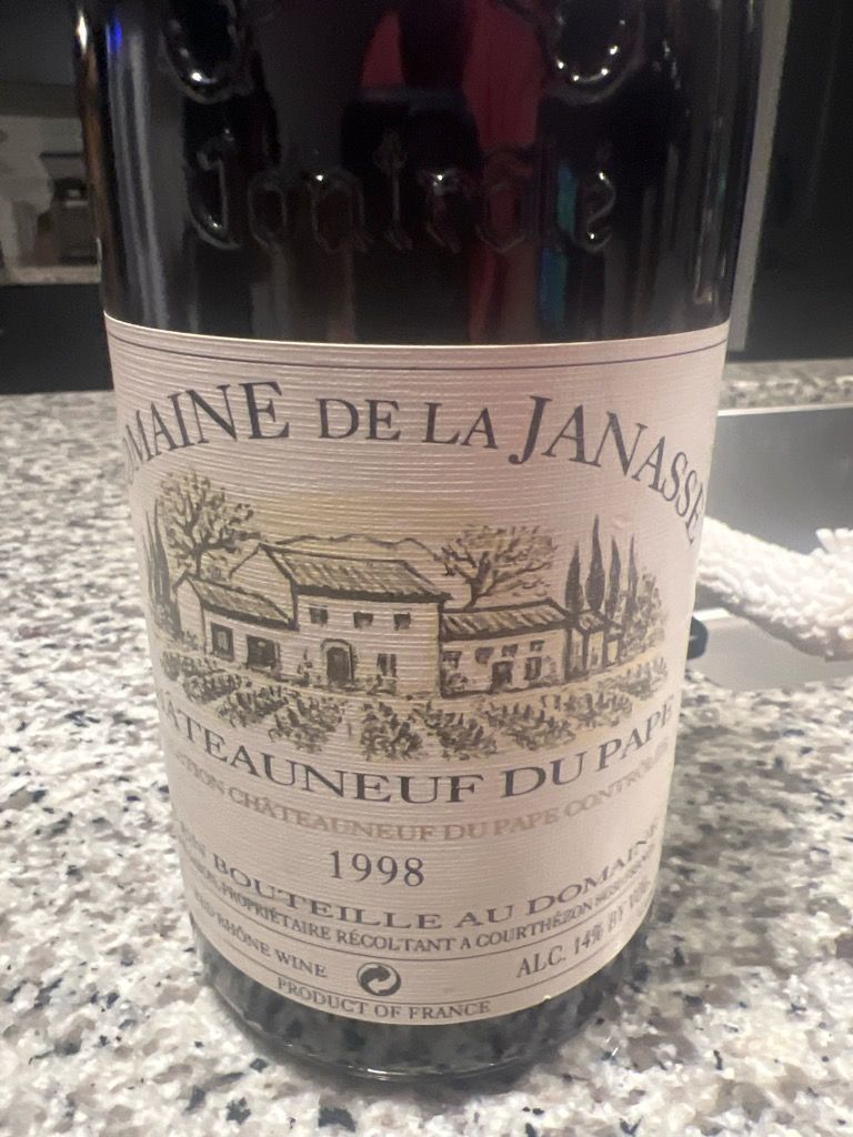 1998 Domaine de la Janasse Châteauneuf-du-Pape - CellarTracker