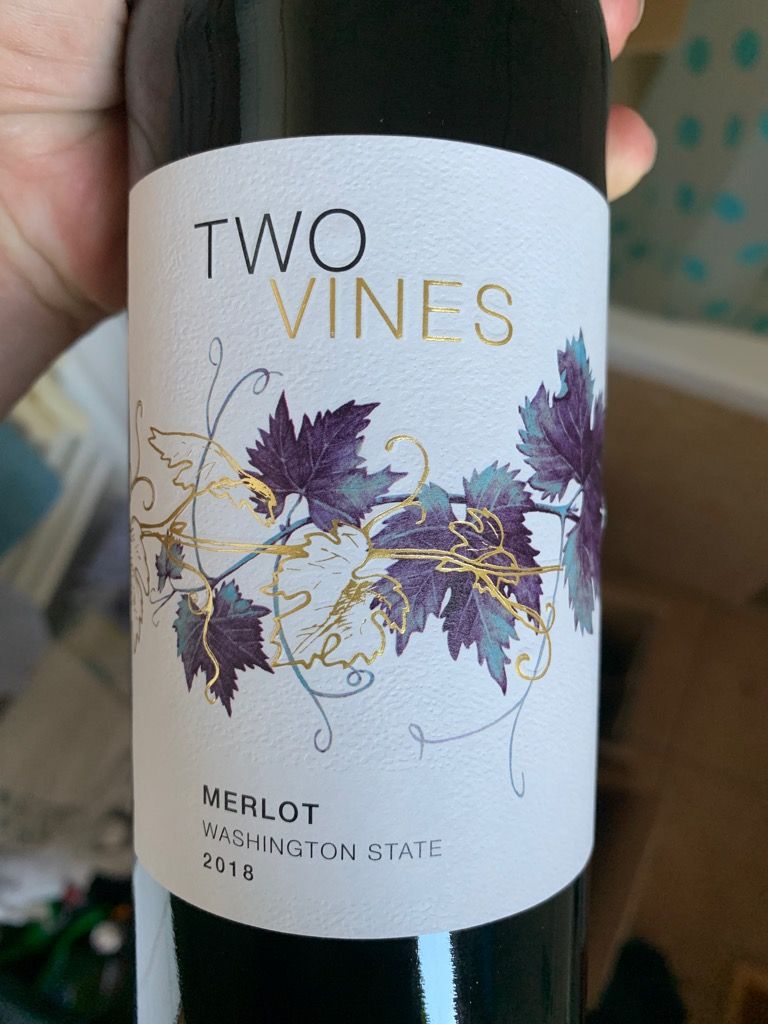 Two vines outlet merlot