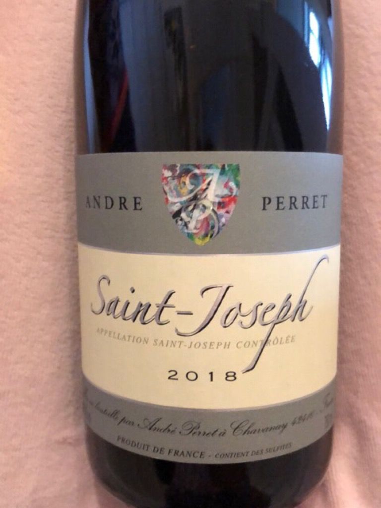 2018 André Perret St. Joseph Blanc, France, Rhône, Northern Rhône, St
