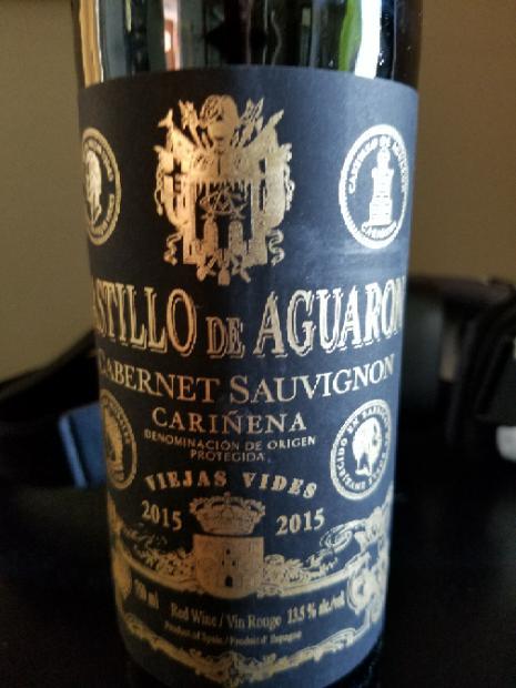 Castillo De Aguaron Gran Reserva Carinena 2011 2015 Castillo De Aguaron Cabernet Sauvignon Cariñena Viejas Vides