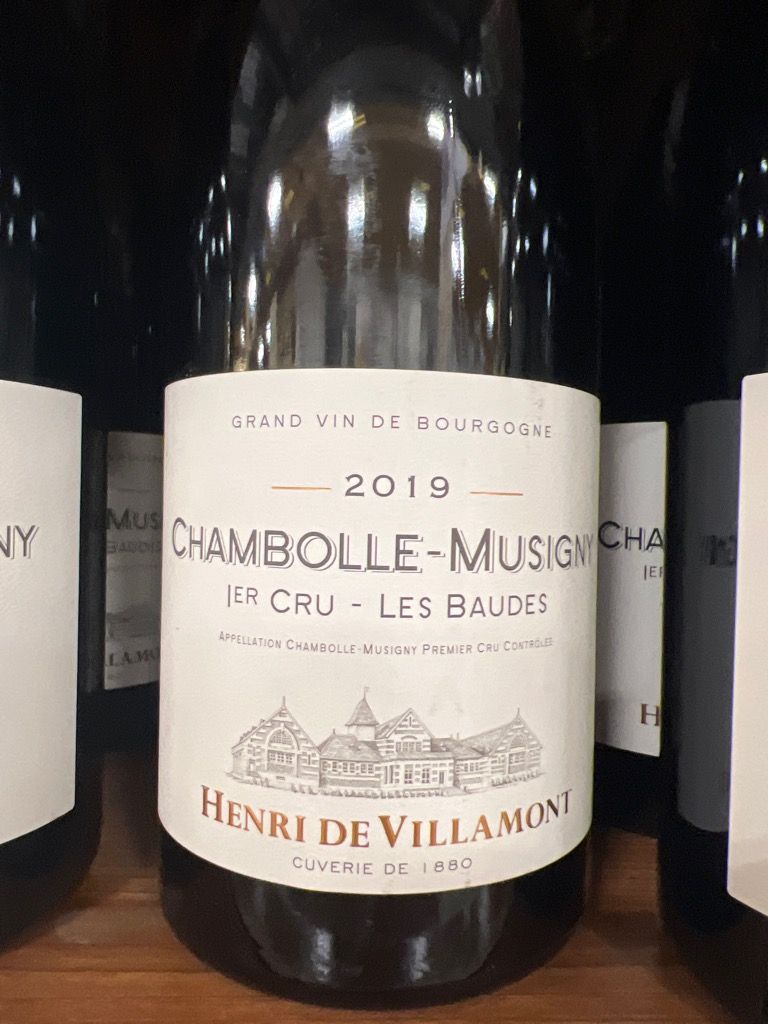 2004 Henri de Villamont Chambolle-Musigny 1er Cru Les Baudes