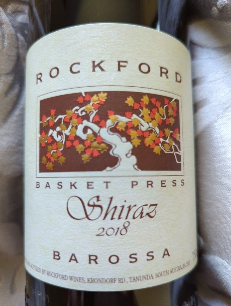 2021 Rockford Shiraz Basket Press - CellarTracker