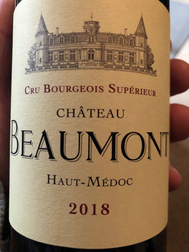 2018 Ch teau Beaumont CellarTracker