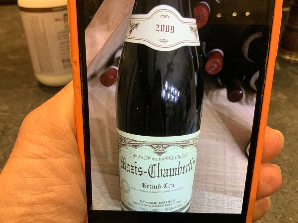 2009 Domaine Maume Mazis-Chambertin - CellarTracker