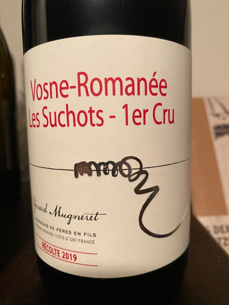 2019 Gérard Mugneret Vosne-Romanée 1er Cru Les Suchots - CellarTracker