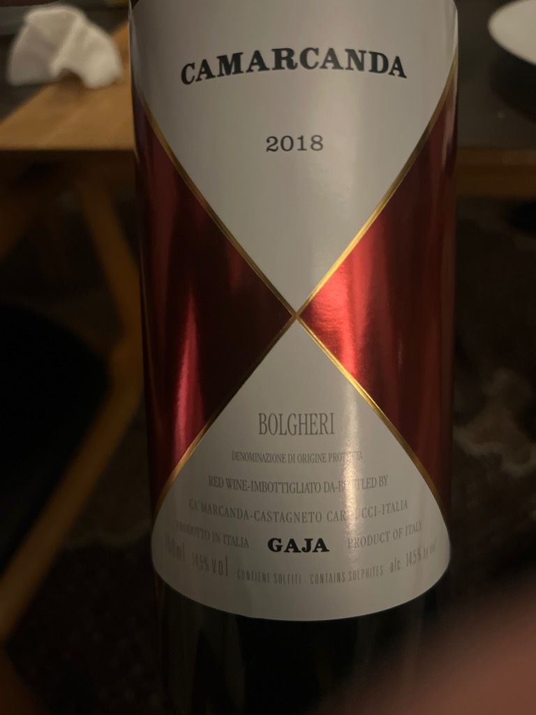 2018 Ca' Marcanda (Gaja) Bolgheri Camarcanda - CellarTracker
